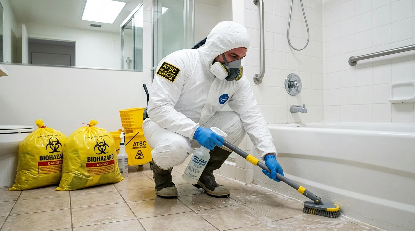 Decontamination equipment deployed for Blood Cleanup in Sahuarita